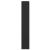 Pantofar, negru, 80x21x125,5 cm, lemn compozit GartenMobel Dekor