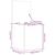Cutie de depozitare, alb, 40x42x46 cm, lemn prelucrat GartenMobel Dekor