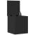 Cutie de depozitare, negru, 40x42x46 cm, lemn prelucrat GartenMobel Dekor