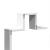 Raft de perete, alb, 104,5x10x43 cm, lemn prelucrat GartenMobel Dekor
