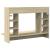 Birou montat pe perete stejar sonoma 105x48x75cm lemn prelucrat GartenMobel Dekor
