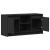 Dulap TV cu LED, negru, 100x34x50 cm, lemn prelucrat GartenMobel Dekor