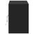 Dulap TV cu LED, negru, 100x34x50 cm, lemn prelucrat GartenMobel Dekor