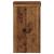 Suporturi de plante 2 buc lemn vechi 10x10x18 cm lemn prelucrat GartenMobel Dekor
