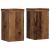 Suporturi de plante 2 buc lemn vechi 10x10x18 cm lemn prelucrat GartenMobel Dekor
