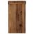 Suporturi de plante 2 buc lemn vechi 10x10x18 cm lemn prelucrat GartenMobel Dekor