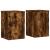 Suporturi de plante 2 buc. stejar fumuriu 20x20x30 cm lemn GartenMobel Dekor