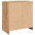 Dulap, stejar artizanal, 70x41x75cm, lemn prelucrat GartenMobel Dekor