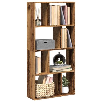 Bibliotecă, lemn vechi, 60x20x120 cm, lemn prelucrat GartenMobel Dekor