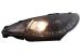 Faruri LED DRL Peugeot 207 (05.2006-06.2012) Negru Performance AutoTuning