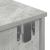 Raft de perete cu sertare Gri beton 60x25x15 cm Lemn prelucrat GartenMobel Dekor