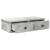 Raft de perete cu sertare Gri beton 60x25x15 cm Lemn prelucrat GartenMobel Dekor