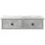 Raft de perete cu sertare Gri beton 60x25x15 cm Lemn prelucrat GartenMobel Dekor