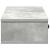 Raft de perete cu sertare Gri beton 60x25x15 cm Lemn prelucrat GartenMobel Dekor