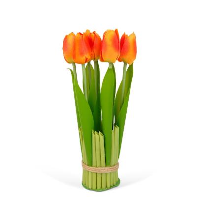 Plantă artificială decorativă - Lalea portocalie - 26 x 6,5 cm Best CarHome