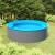 Piscină cu valuri, gri, 350x90 cm GartenMobel Dekor