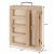Set pictura si desen, trusa lemn 3 in 1, 45 piese, 34x26x6.5 cm, Maaleo GartenVIP DiyLine