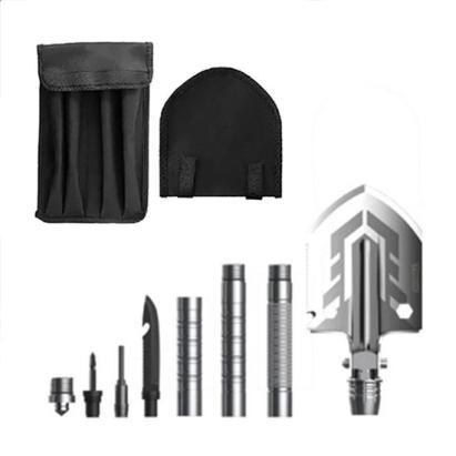 Lopata multifunctionala, pliabila, metalica, argintiu, 16 in 1, 12.7x37-67 cm, Trizand GartenVIP DiyLine