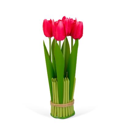 Plantă artificială decorativă - Lalea roșie - 26 x 6,5 cm Best CarHome