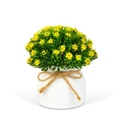 Plantă artificială decorativă - Flori mici - 3 modele - 18 x 8,5 cm Best CarHome