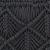 Taburet puf macrame lucrat manual, antracit, 45x30 cm, bumbac GartenMobel Dekor