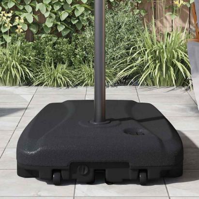 Suport umbrelă de exterior, negru GartenMobel Dekor