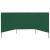 Paravan anti-vânt cu 3 panouri, verde, 400 x 160 cm, textil GartenMobel Dekor