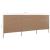 Paravan anti-vânt cu 3 panouri, gri taupe, 400 x 160 cm textil GartenMobel Dekor