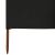 Paravan anti-vânt cu 3 panouri, negru, 400 x 160 cm, textil GartenMobel Dekor