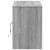 Dulap TV cu LED, gri sonoma, 100x34x50 cm, lemn prelucrat GartenMobel Dekor