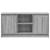 Dulap TV cu LED, gri sonoma, 100x34x50 cm, lemn prelucrat GartenMobel Dekor