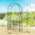 Arcada metalica, pergola pentru gradina, cu portita, 107x45x217 cm GartenVIP DiyLine