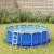 Acoperire geotextil piscină, gri deschis, Ø244 cm, poliester GartenMobel Dekor