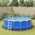 Acoperire geotextil piscină, gri deschis, Ø458 cm, poliester GartenMobel Dekor