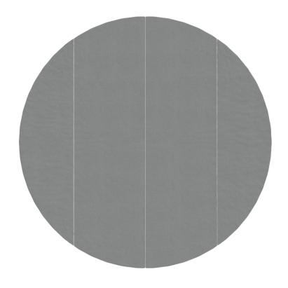 Acoperire geotextil piscină, gri deschis, Ø458 cm, poliester GartenMobel Dekor