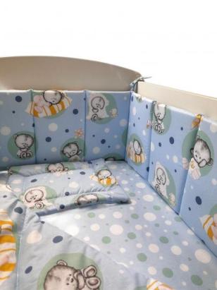 Lenjerie Micul Ursulet 4+1 piese 120x60cm GreatGoods Plaything