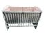 Lenjerie Dancing Bunny Gray-Pink 4+1 piese 120x60 cm GreatGoods Plaything