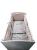 Lenjerie Dancing Bunny Gray-Pink 4+1 piese 120x60 cm GreatGoods Plaything