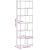 Dulap cu cărți/Separator de cameră Stejar negru 60x24x186 cm GartenMobel Dekor