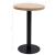 Masă de bistro, maro deschis, 50 cm, MDF GartenMobel Dekor