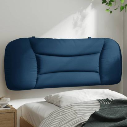 Pernă pentru tăblie de pat, albastru, 100 cm, material textil GartenMobel Dekor