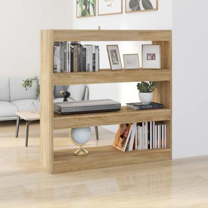Bibliotecă/Separator cameră, stejar sonoma, 100x30x103 cm GartenMobel Dekor