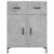 Dulap, gri beton, 69,5x34x90 cm, lemn compozit GartenMobel Dekor