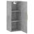 Dulap montat pe perete, gri beton, 34,5x34x90 cm GartenMobel Dekor
