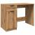 Birou, stejar artizanal, 100x50x75 cm, lemn prelucrat GartenMobel Dekor