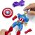 MARVEL AVENGERS MIX MASHERS FIGURINA CAPITAN AMERICA 12CM SuperHeroes ToysZone