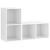 Dulapuri TV, 2 buc., alb, 72x35x36,5 cm, lemn prelucrat GartenMobel Dekor