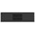 Dulap TV cu LED, negru, 180x34x50 cm, lemn prelucrat GartenMobel Dekor