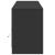 Dulap TV cu LED, negru, 180x34x50 cm, lemn prelucrat GartenMobel Dekor