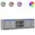 Dulap TV cu LED, gri sonoma, 180x34x50 cm, lemn prelucrat GartenMobel Dekor